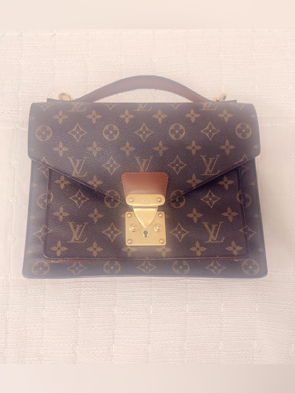Authentic Vintage Louis Vuitton Monceau 28 Monogram